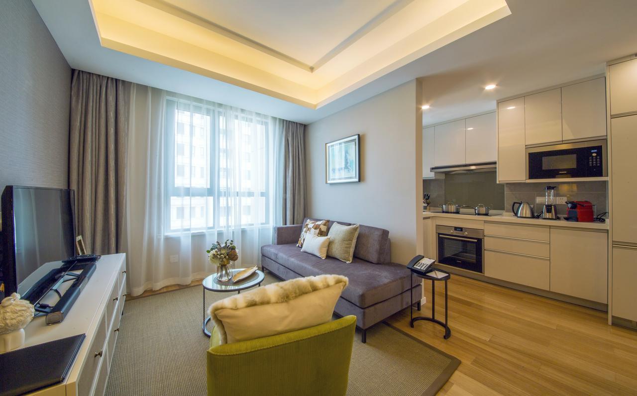 One Sunland Serviced Suites Managed By Lanson Place Xangai Exterior foto