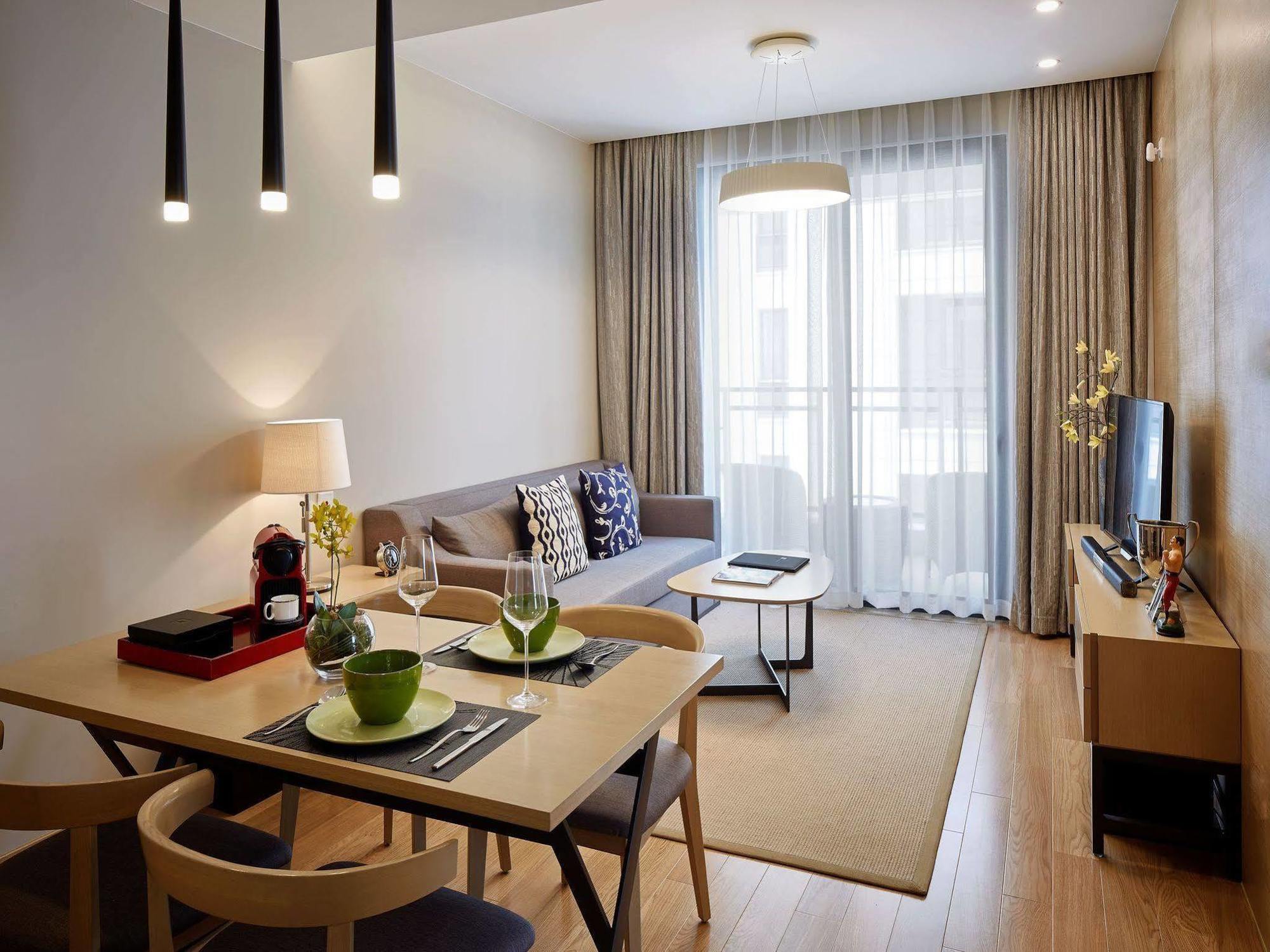 One Sunland Serviced Suites Managed By Lanson Place Xangai Exterior foto