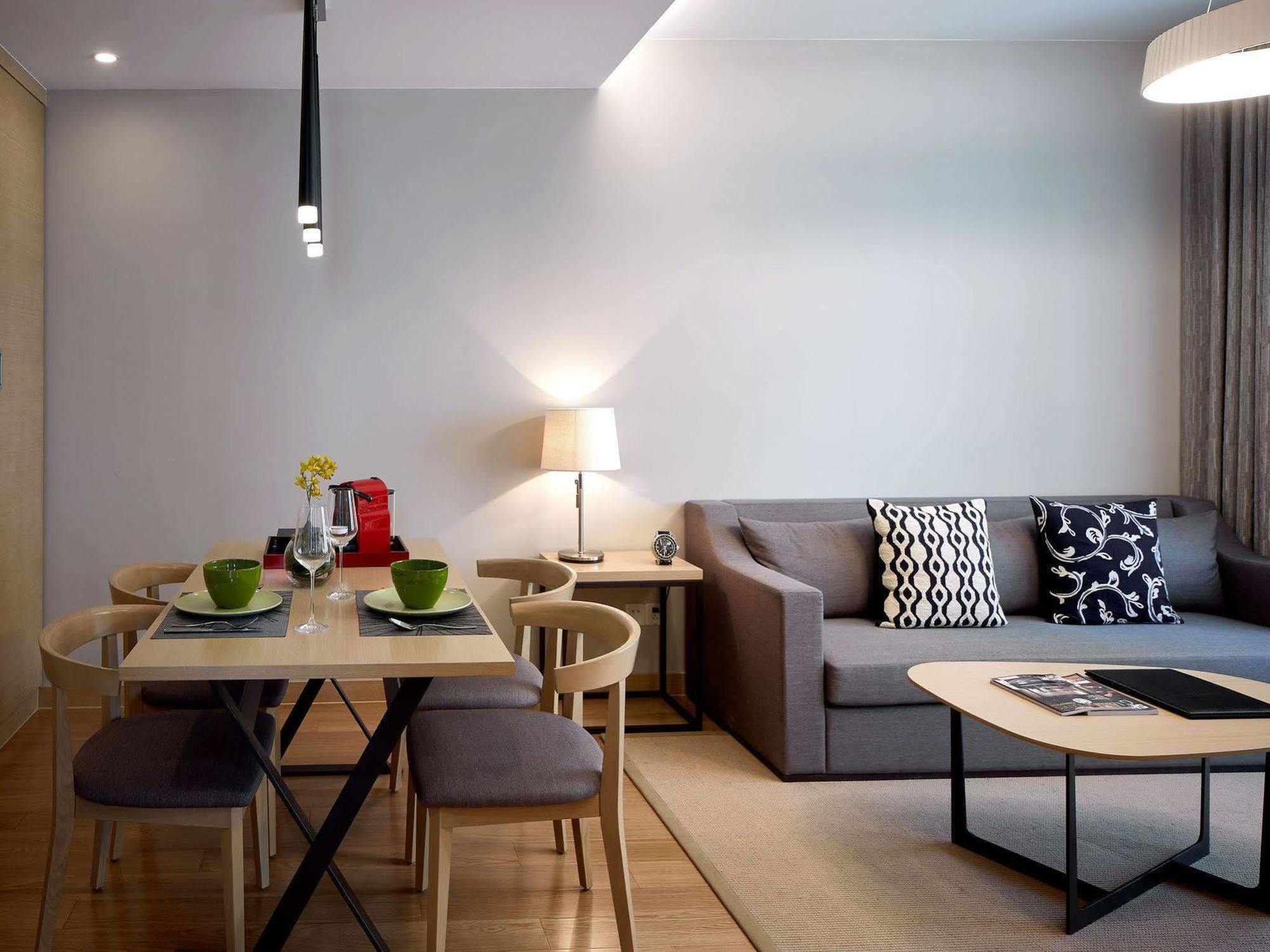 One Sunland Serviced Suites Managed By Lanson Place Xangai Exterior foto